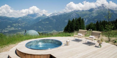 Jacuzzi en extérieur